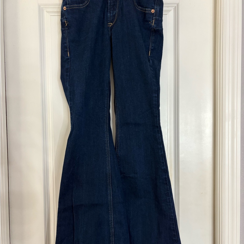 Ariat Blue Flare Wide Leg Jeans